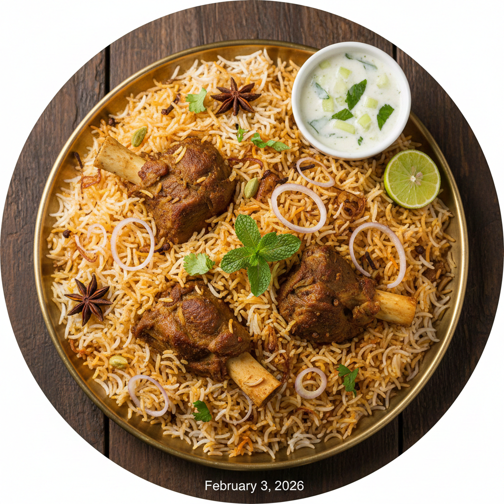 Signature Mutton Biryani